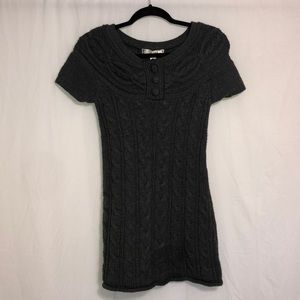 *SOLD* Dark Grey Sweater Dress